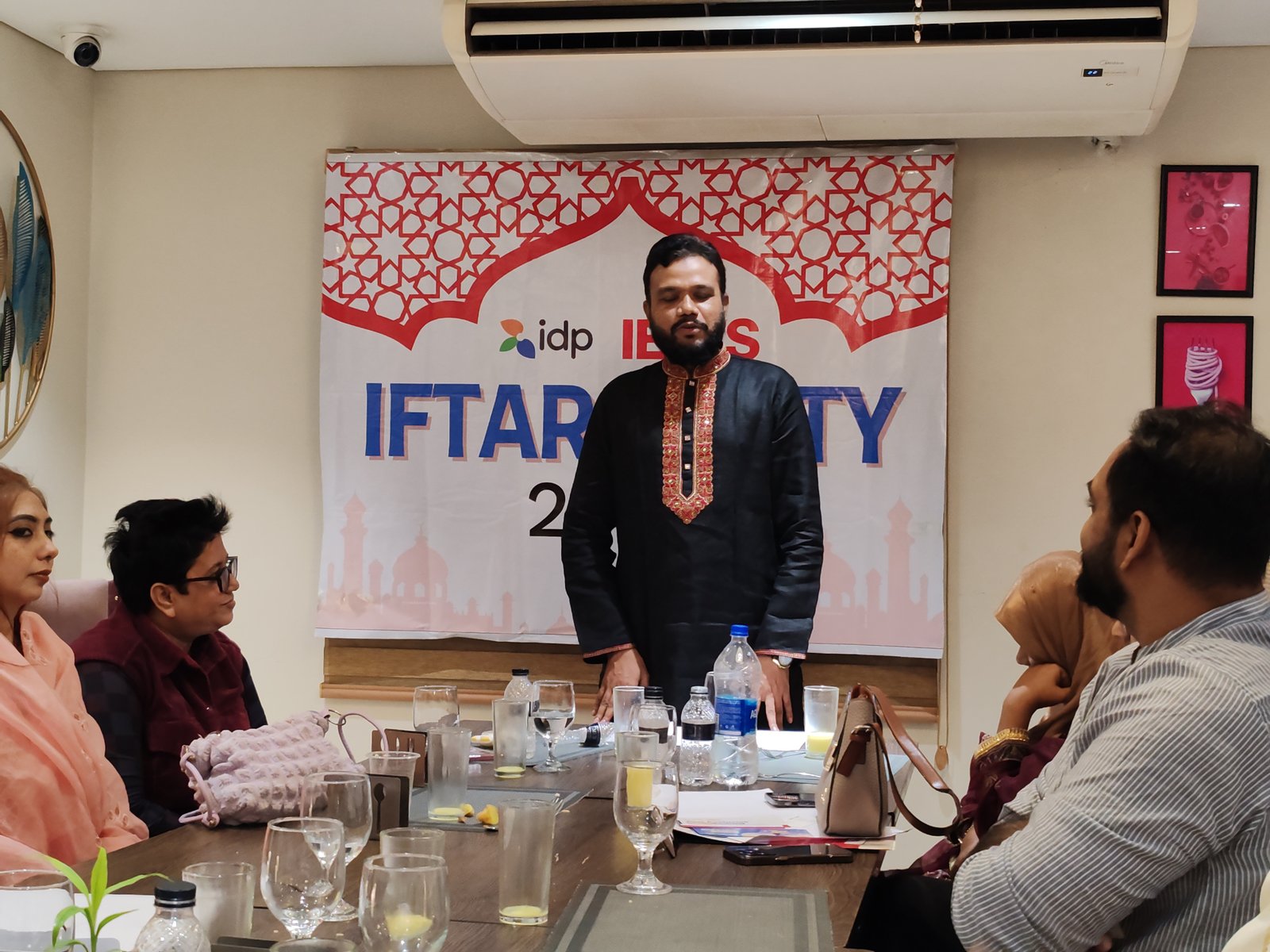 IDP ifter party, with IELTS partners of Cumilla